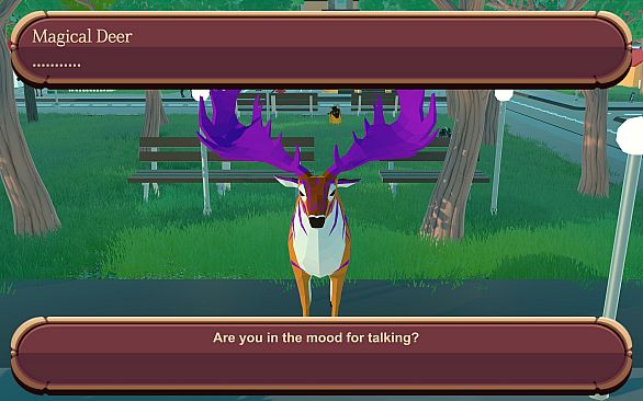 A Conversation With A Magical Deer