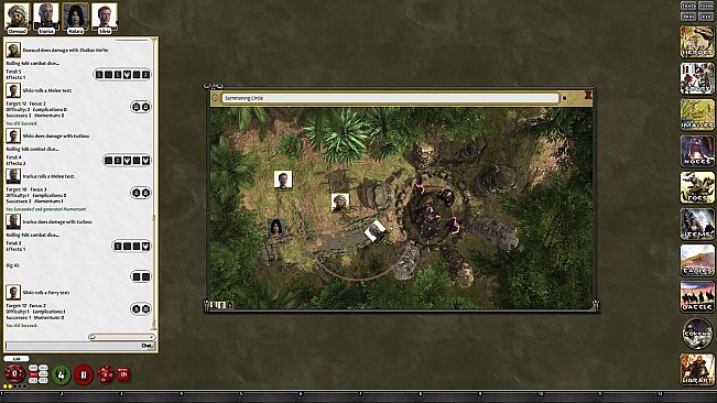 Fantasy Grounds - Conan: Fields of Glory & Thrilling Encounters Geomorphic Tile Set