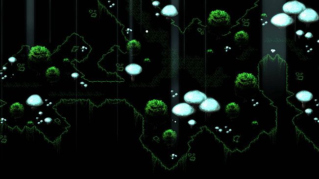 RPG Maker MZ - KR Phosphor Forest Tileset