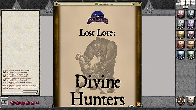 Fantasy Grounds - Lost Lore: Divine Hunters (PFRPG)