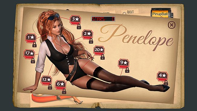 Pinup Ball - Sexy Strip Pinball