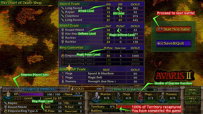 Avaris 2: The Return of the Empress