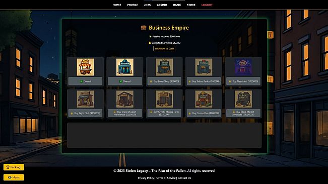 Stolen Legacy Rise of The Fallen