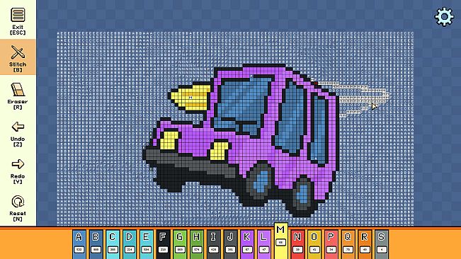 Pixel Cross Stitch - Vacations Pack