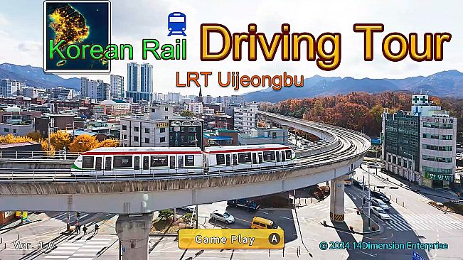 Korean Rail Driving Tour-LRT Uijeongbu