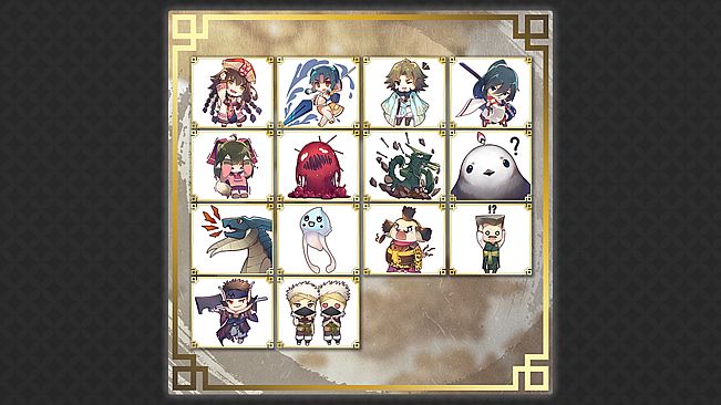 Utawarerumono: ZAN Sticker Set 2