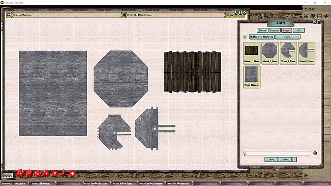 Fantasy Grounds - FG Medieval Machines Map Pack