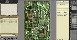 Fantasy Grounds - Pathfinder RPG - Pathfinder Flip-Mat - Bigger Village