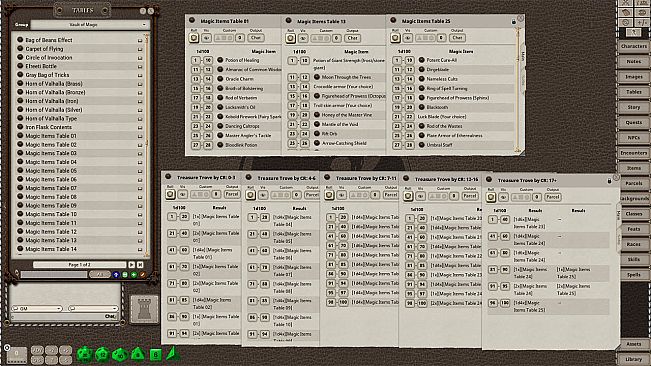 Fantasy Grounds - Vault of Magic for 5th Edition