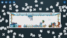 Hidden Cats in Jigsaw Puzzle