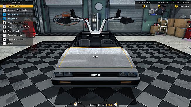 Car Mechanic Simulator 2015 - DeLorean