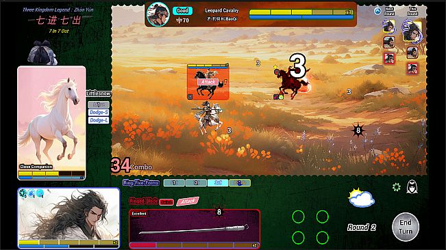 Three Kingdom Legend：Zhào Yún - 7 In 7 Out