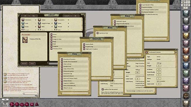 Fantasy Grounds - Treasury of the City (PFRPG)