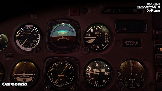 X-Plane 10 AddOn - Carenado - PA34 200T Seneca II