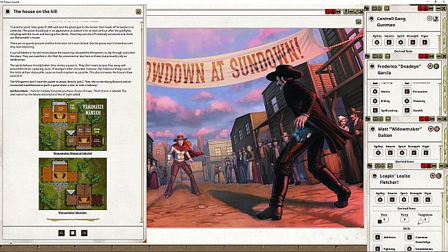 Fantasy Grounds - Deadlands The Weird West: Showdown at Sundown Adventure