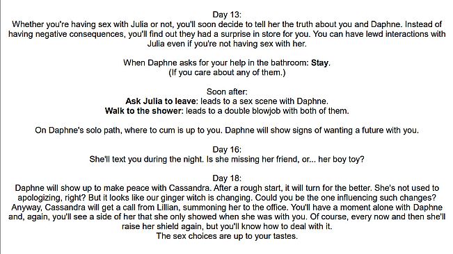 My Pleasure - Season 3: Advanced Walkthrough