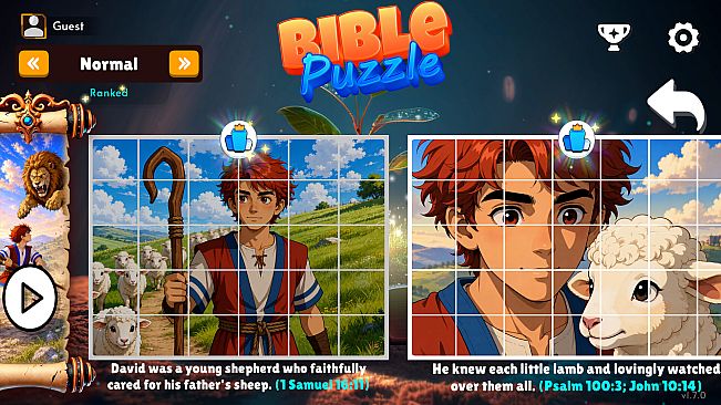 Bible Puzzle: David the Shepherd DLC