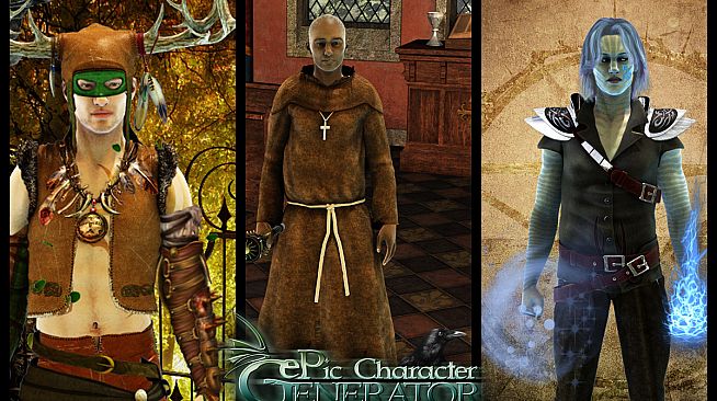 ePic Character Generator - Season #1: Human Male
