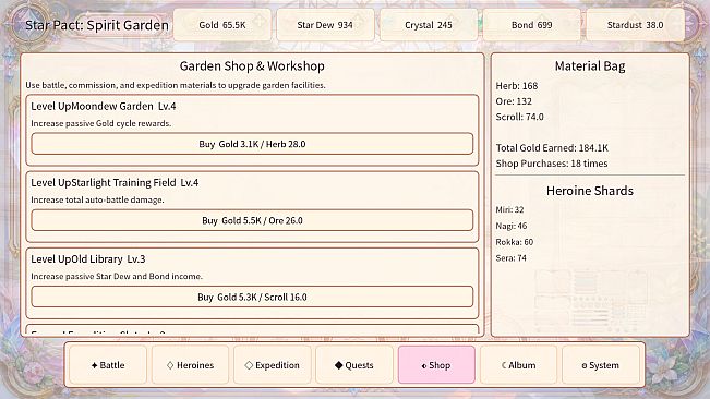 Star Pact:Spirit Garden