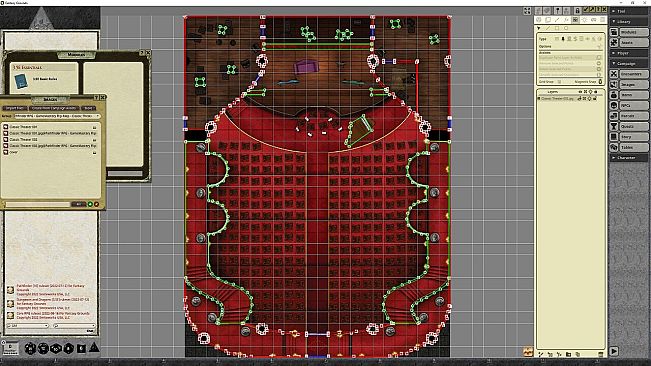 Fantasy Grounds - Pathfinder RPG - Pathfinder Flip-Mat - Classic Theater