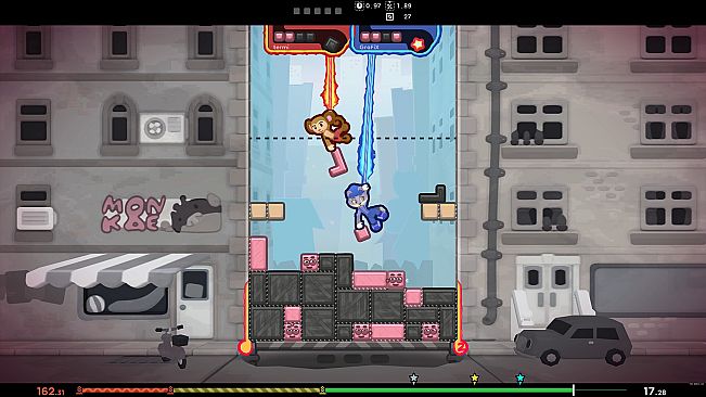 TopplePOP: Bungee Blockbusters