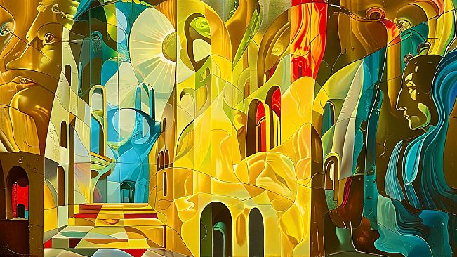 AI-VJ - Dali-esque 4k Visuals