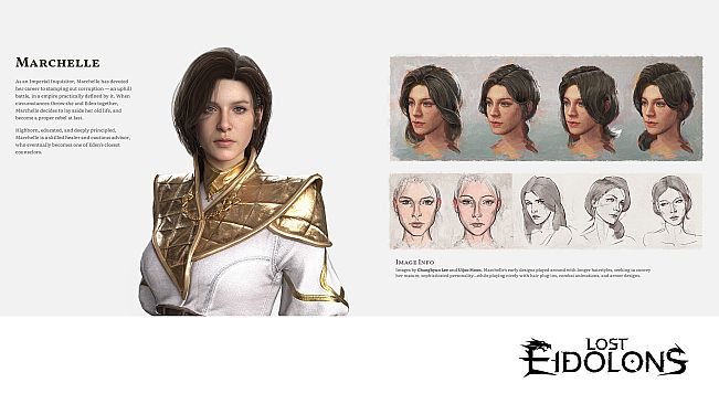 Lost Eidolons - Artbook & World Map