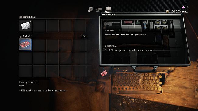 Resident Evil 4 Charm: 'Handgun Ammo'