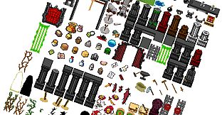 RPG Maker MV - Pixel Pack 1 Characters - Faces - Tilesets