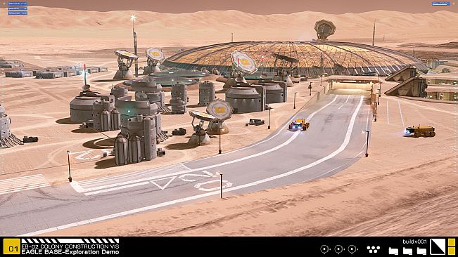 Project Eagle: A 3D Interactive Mars Base