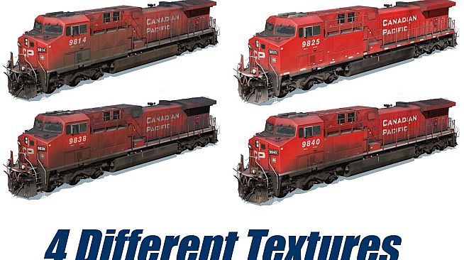 Trainz 2019 DLC - CP AC4400CW #9800-9840 Repaint