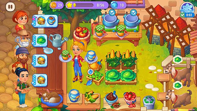 Farming Fever - Pizza and Burger Cooking game
