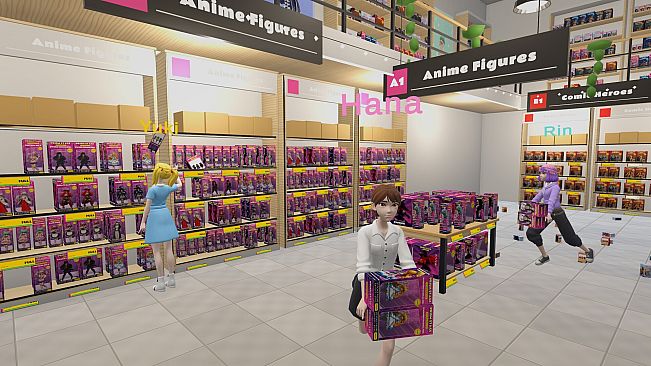 Anime Shop Sort Together