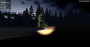 Infinite Orienteering: The Hiker's Path