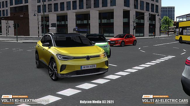 OMSI 2 Add-on Downloadpack Vol. 11 - AI Electric Cars