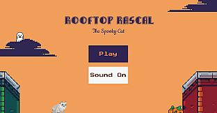 Rooftop Rascal: The Spooky Cat