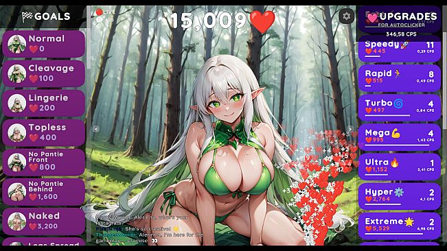 Hentai Clicker: Alerinna is streaming