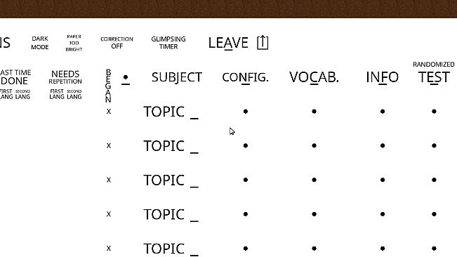 Lang Ops: Blank Canvas
