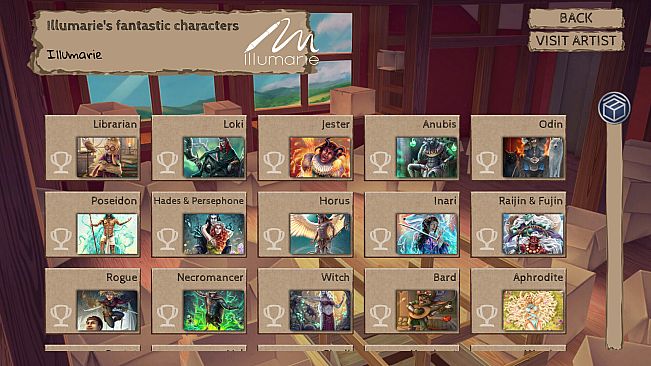 DACHstudio Puzzle Box - Illumarie's fantastic characters