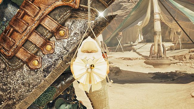 Monster Hunter Wilds - Pendant: White Rock-a-Baby