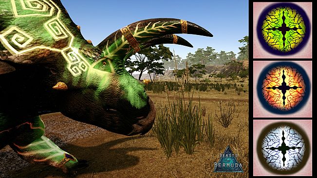 Beasts of Bermuda - Coahuilaceratops Supporter Warpaint