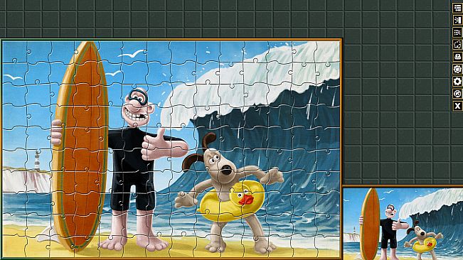 Pixel Puzzles Aardman Jigsaws: Wallace & Gromit - Vacation