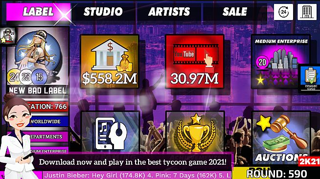 MusicLabeLManager 2K21