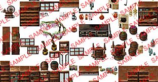 RPG Maker MZ - Never Ever Clean Up Tileset