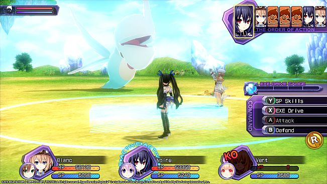 Hyperdimension Neptunia Re;Birth1 Giant Island Dungeon