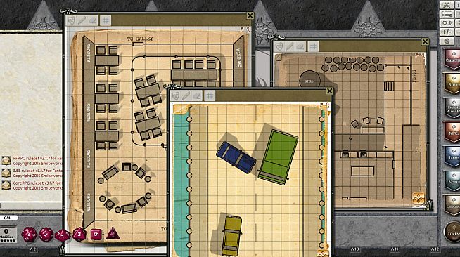 Fantasy Grounds - Pulp Themed Maps