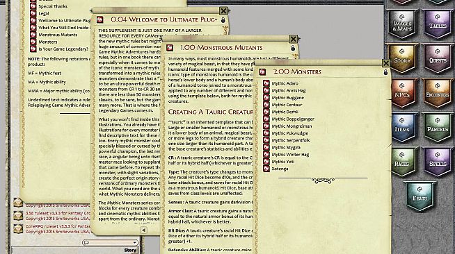 Fantasy Grounds - Mythic Monsters Monstrous Humanoids (PFRPG)