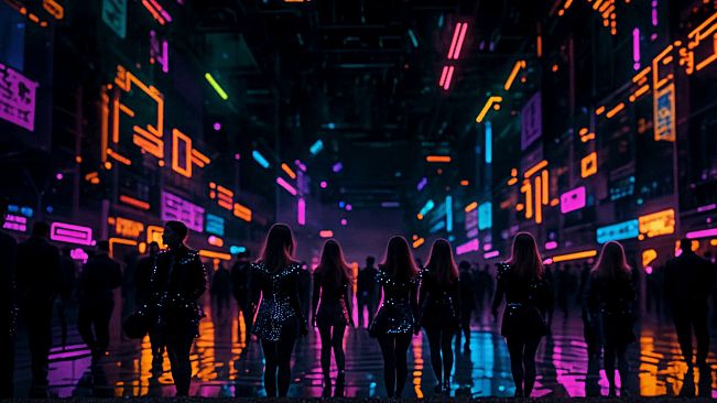 AI-VJ - Dancing Crowds Visuals