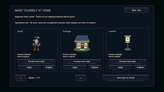 Starbloom Ranch - Supporter Pack