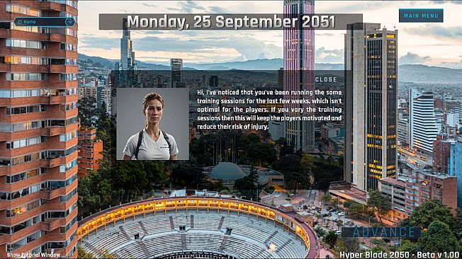 HyperBlade 2050 - Dystopian Sports Manager